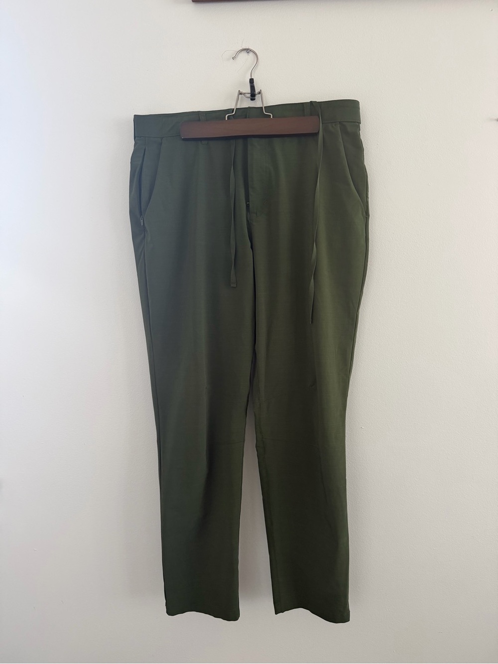 Fabletics Olive Drawstring Casual Chinos